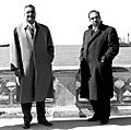 Nasser and Sarraj in Latakia