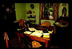 Norman Bethune's study in Gravenhurst