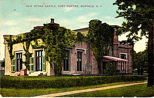 Old Stone Castle Fort Porter Portcard
