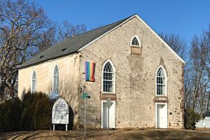 Old Stone Church, Kingwood Township, NJ - looking north