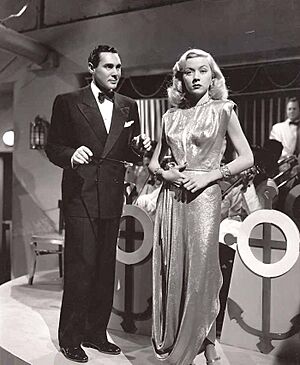 Philip Reed and Gloria Grahame in Song of the Thin Man