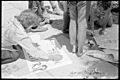 Preparing picket signs at Walgett, February 1965 - The Tribune (20103546013)