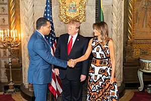 President Trump and First Lady Melania Trump Meets with Caribbean Leaders (32502633967)