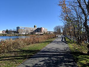 Quequechan River Rail Trail, Fall River MA
