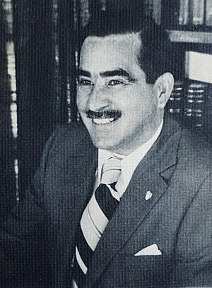 Retrato oficial de Vicepresidente Mario Sandoval Alarcón