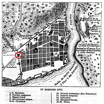 Santo Domingo Map 1873 Mod
