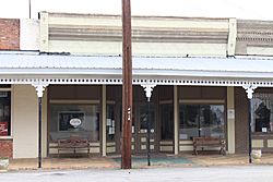 Sasser Town Hall in Sasser Commercial Historic District