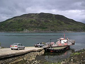 Scotland Glenelg Kylerhea ferry