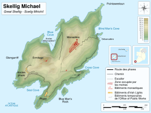 Skellig Michael map-fr