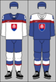 Slovakia national ice hockey team jerseys 2022 (WOG)