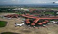 Soekarno-Hatta Airport aerial view