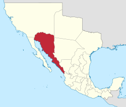 Location of Estado de Occidente