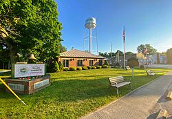 South Amherst Town Hall and Fire Department.