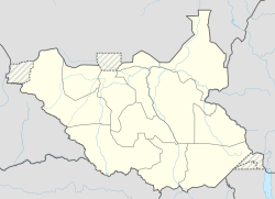 Juba is located in South Sudan