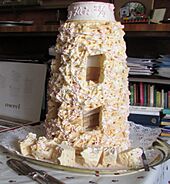 Spettekaka cake. Taken at 70th birthday party in Osby, Sweden.jpg