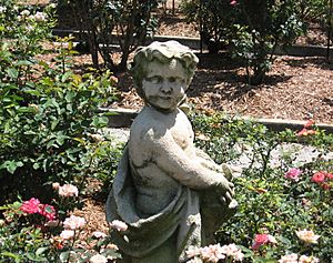 Statue in the Mable Ringling Rose Garden