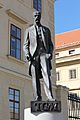 Urban statue of Masaryk