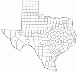 Location of Lolita, Texas