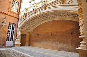 Toulouse - Voûte de l'hôtel de Bernuy