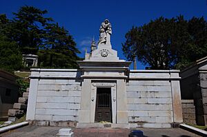 USA-Oakland-Mountain View Cemetery-Tomb of Ghirardelli family-6