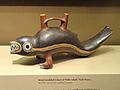 Vessel in form of killer whale - Nazca pottery in the American Museum of Natural History - DSC06105