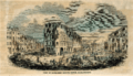 View of Haymarket Square, 1853