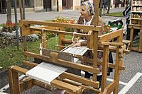 Weaver - Traditional making of linen