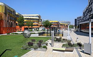Wien - WU Campus, Nordwestbereich