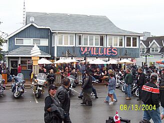 Willie's Restaurant in Port Dover on Friday, August 13, 2004.