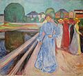 'The Women on the Jetty' by Edvard Munch, Bergen Kunstmuseum