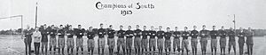 1913 Auburn football team Champions of South