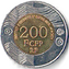 200 Franc coin (CFP), reverse.png