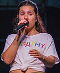 2018.06.10 Alessia Cara at the Capital Pride Concert with a Sony A7III, Washington, DC USA 03651 (42017803734) (cropped)