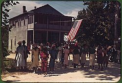 A Fourth of July celebration. St. Helena Island, South Carolina, 1939.jpg