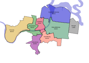 Administrative divisions of Perm (en)