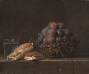 Anne Vallayer-Coster - Basket of Plums - 1971.47 - Cleveland Museum of Artf