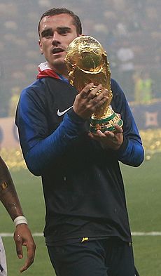 Antoine Griezmann World Cup Trophy