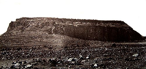April 1868 Magdala Fortress