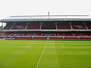 Arsenal Stadium interior West Stand