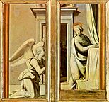 Bartolommeo, Fra ~ Annunciation, 1500, oil tempera on wood, Galleria degli Uffizi, Florence