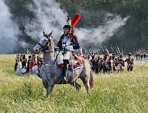 Bataille Waterloo 1815 reconstitution 2011 cuirassier
