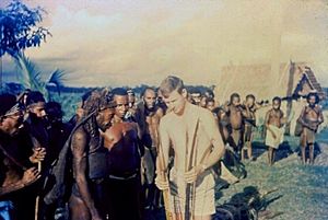 Biami people, near Nomad patrol post, 1964