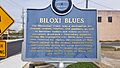 Biloxi Blues- Mississippi Blues Trail Marker
