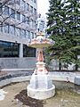 Blacksmith statue in Guelph