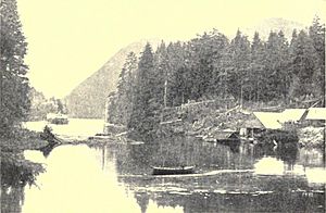 Building at Loring, Alaska (in or before 1908)