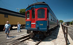 CA&E Class 30 36 at the Illinois Railway Museum - July 2017