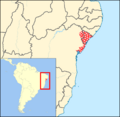 Callicebus coimbrai distribution