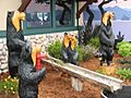 Carvings at Monterey Black Bear Diner 2