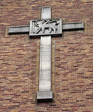 Christ Church, Burney Lane, Birmingham - Bloye - Latin Cross