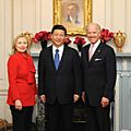 Clinton and Biden meet Xi Jinping